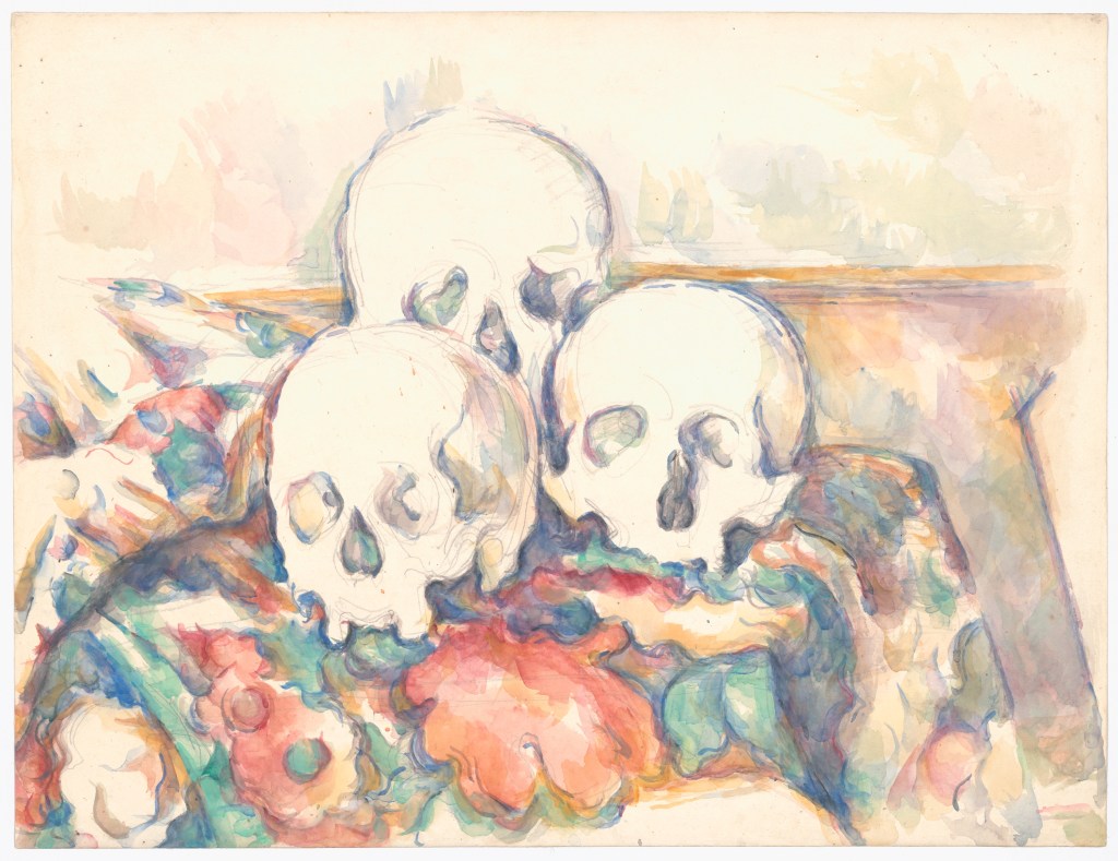The Three Skulls
Paul Cézanne - 1902/06